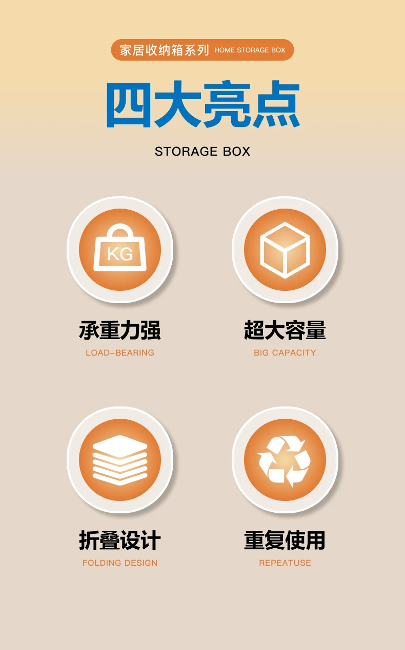 收纳纸箱详情图 3