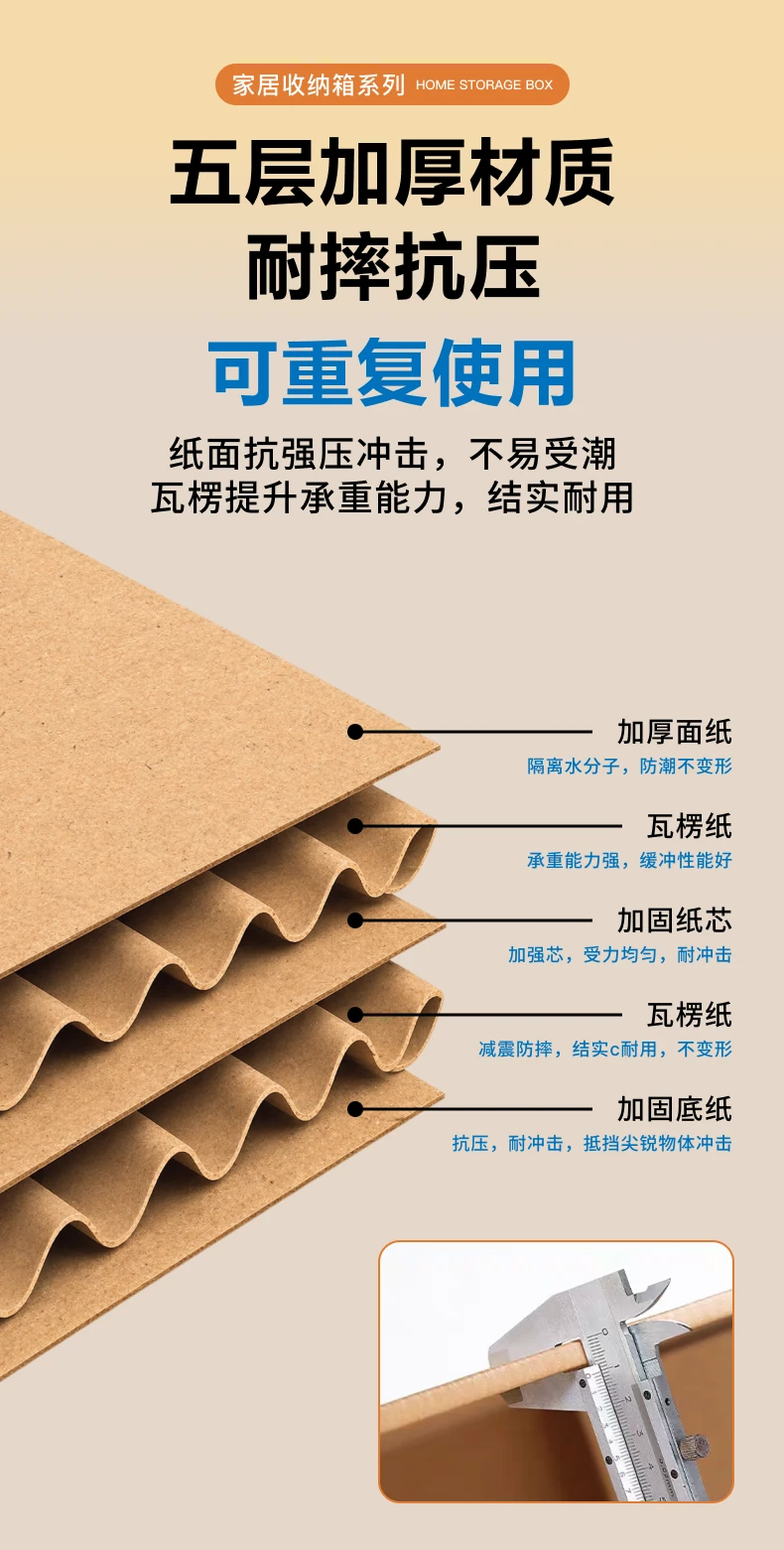收纳纸箱详情图 7